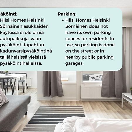 Hiisi Homes Helsinki Soernaeinen Ngoại thất bức ảnh